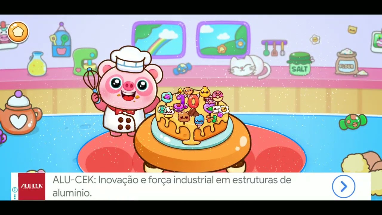 Ao vivo hoje  e através de  suas  receitas do  bolo 