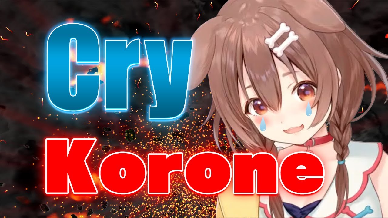 【Hololive】Inugami Korone fights bugs while crying【ENG SUB】