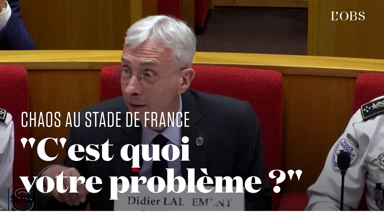 Le pr&eacute;fet Didier Lallement perd ses nerfs apr&egrave;s la question d'une s&eacute;natrice