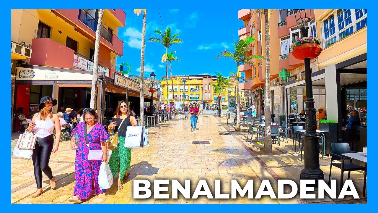 Benalmadena Spain 4K Walking Tour Costa del Sol Arroyo de la Miel 2025