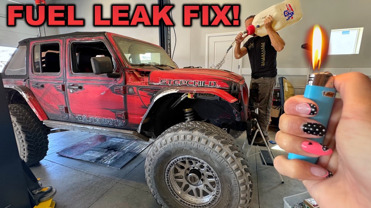 Fixing a FUEL LEAK on Our Jeep (And MORE Problems&hellip;)