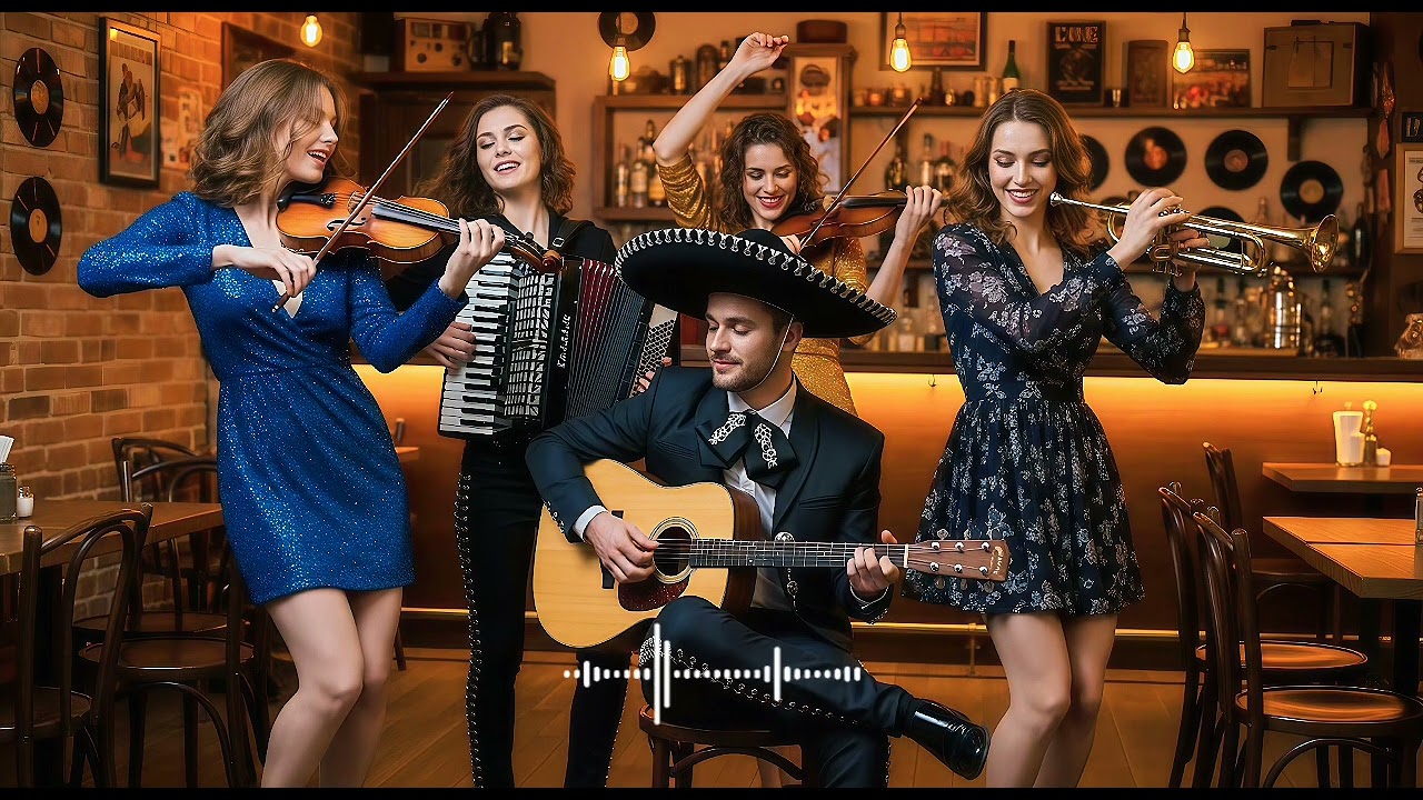Retro Mariachi Caravan | Joyful Polka & Folk Waltz