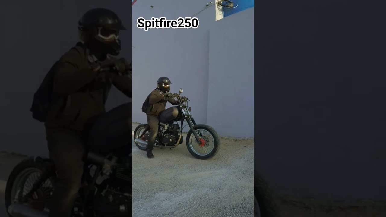 italika spitfire 250 #italika #bobber #chopper#caferacer#