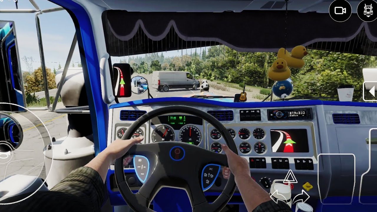 🚚Truck Simulator Big Rigs 🛣 Huge Machinery delivery frm Salem to Medford ✅️ULTRA GRAPHICS