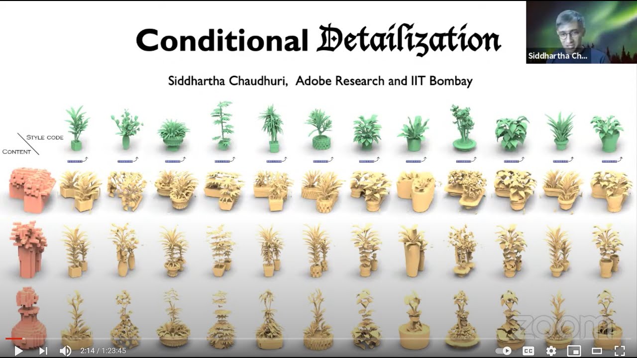 3DGV Seminar: Siddhartha Chaudhuri -  Conditional Detailization