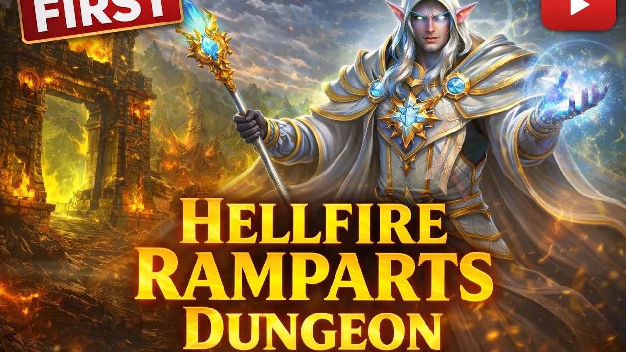 First Hellfire Ramparts for TBC #worldofwarcraft