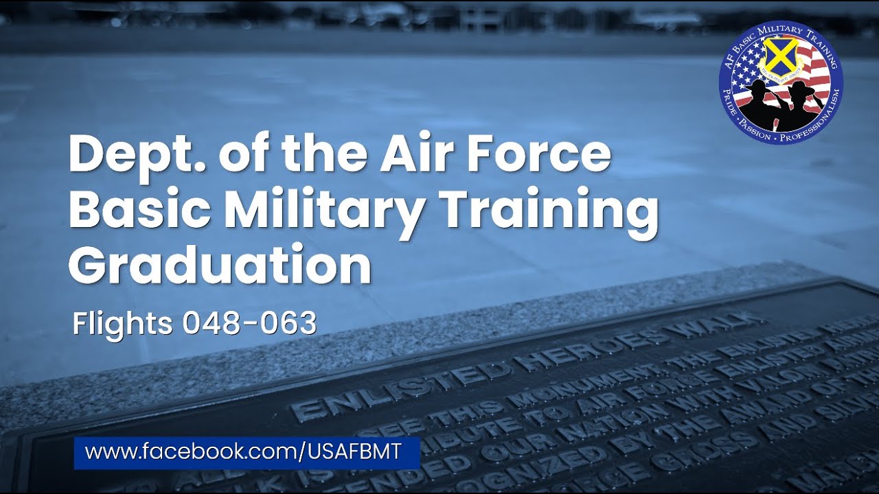 Department of the Air Force BMT Graduation Ceremony: Flights 048 - 063 — December 18, 2025