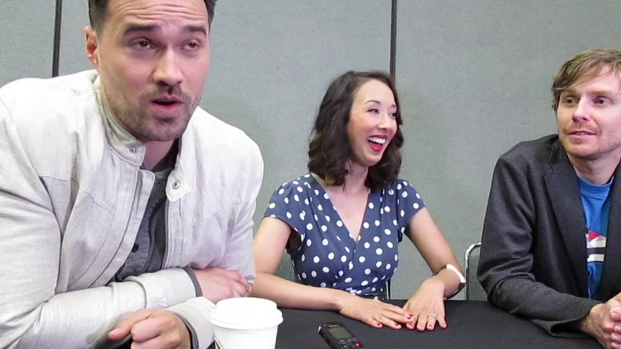 Brett Dalton, Maurissa Tancharoen, & Jed Whedon for Agents of SHIELD at Wondercon 2017