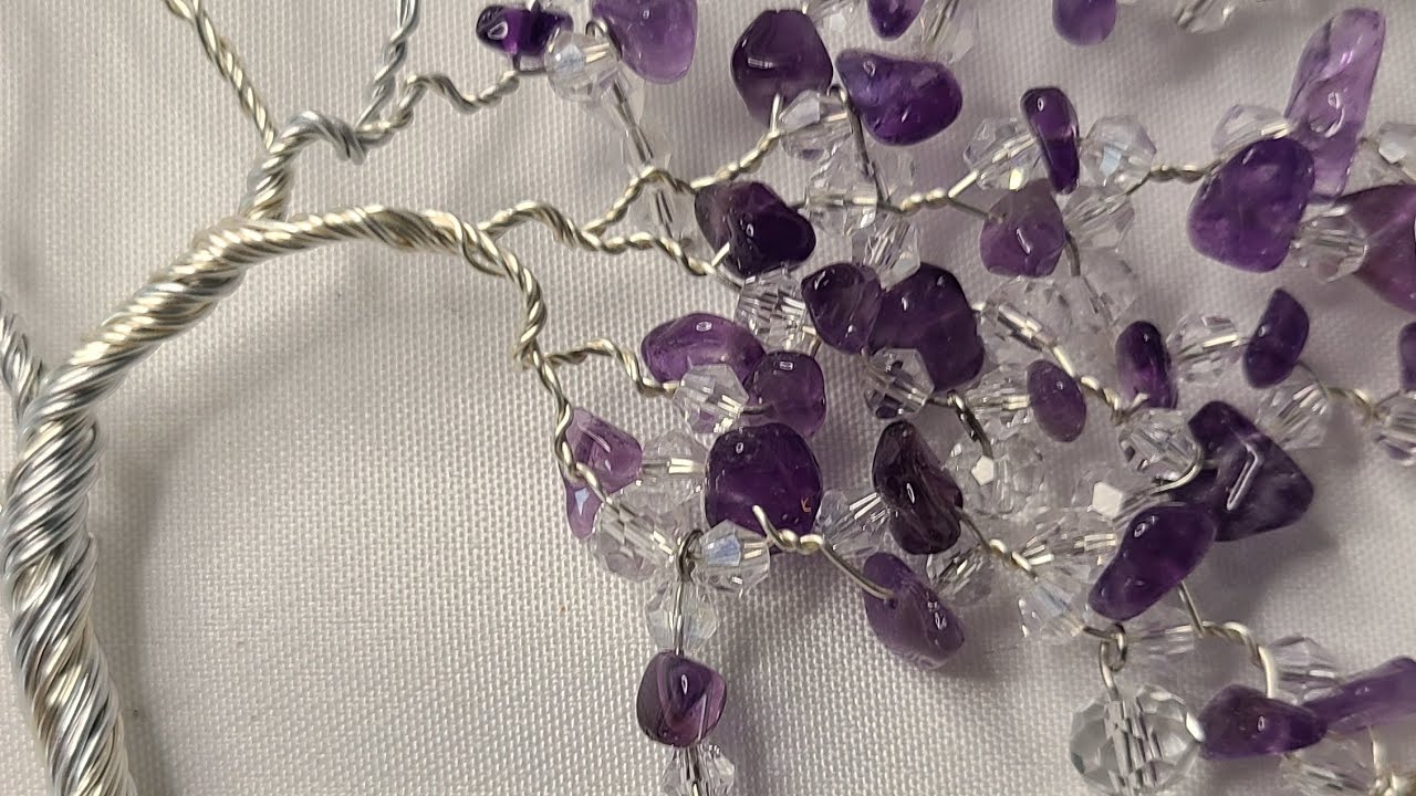 part 3. beautiful amethyst tree of life 💖