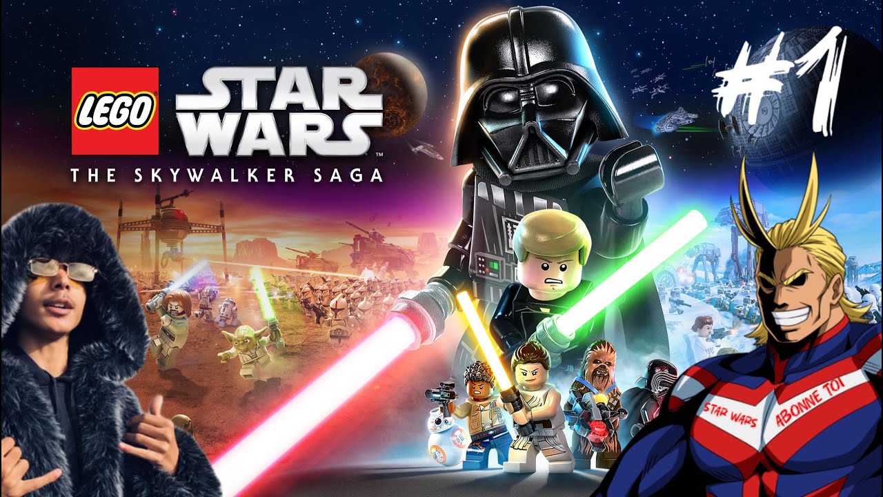 live lego star wars !!!! [je test la saga sky walker]