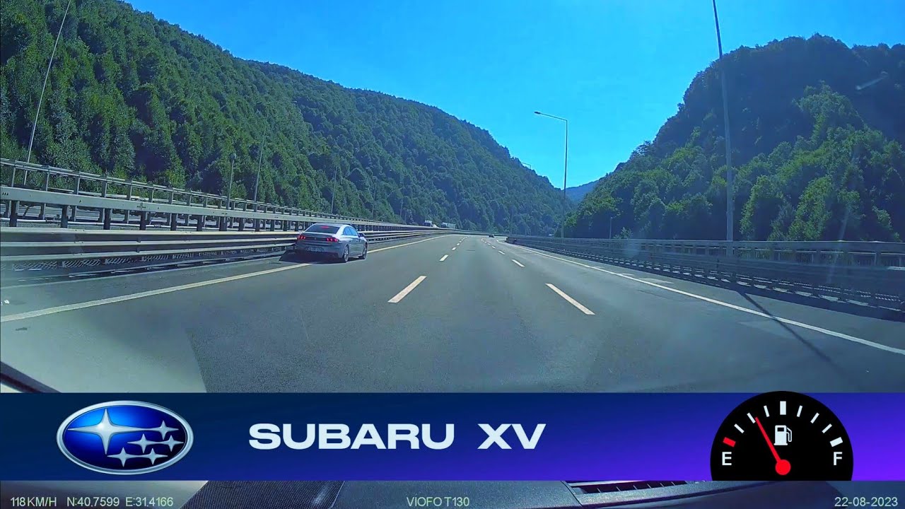Максимальный расход топлива и производительность на трассе с Subaru XV