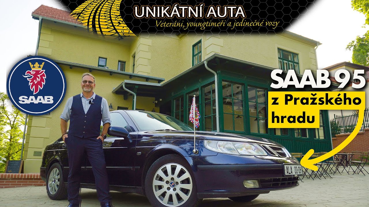 Poslední Saab z flotily Václava Havla || Unikátní auto z Pražského hradu!