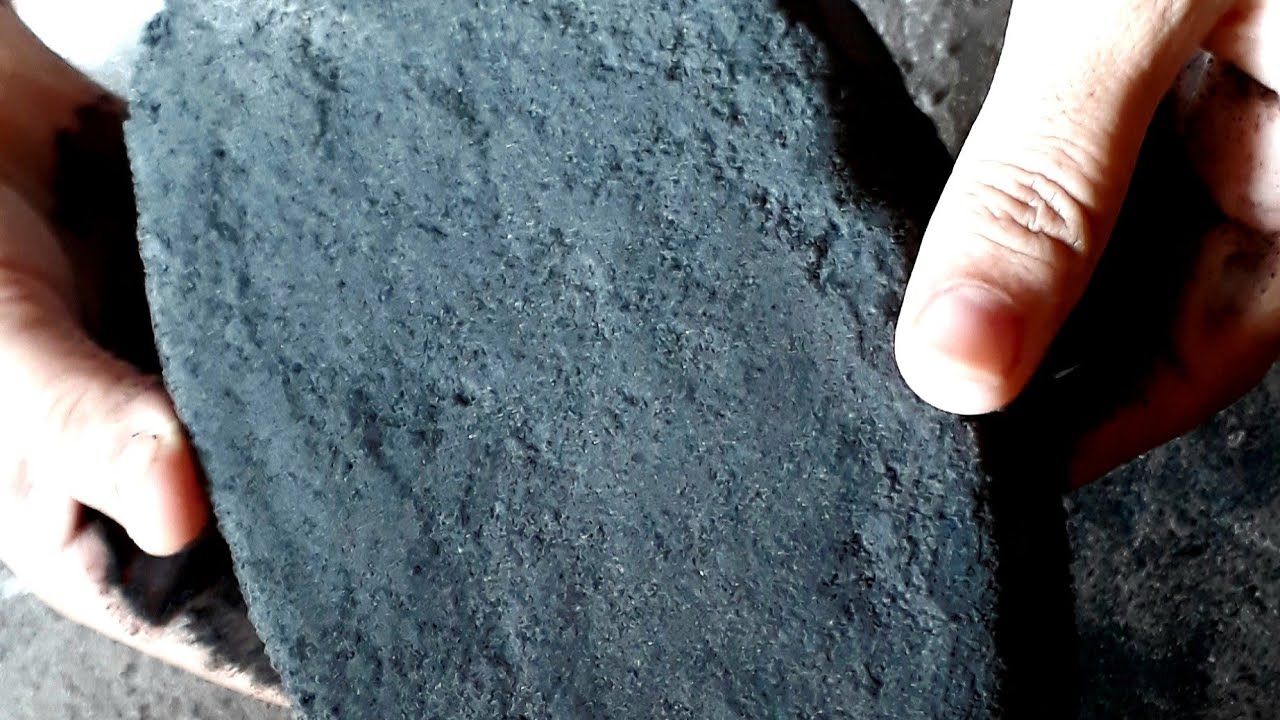 charcoal,vs cement with h sand aur pure clay asmr bohut hi mazedaar texture #clay