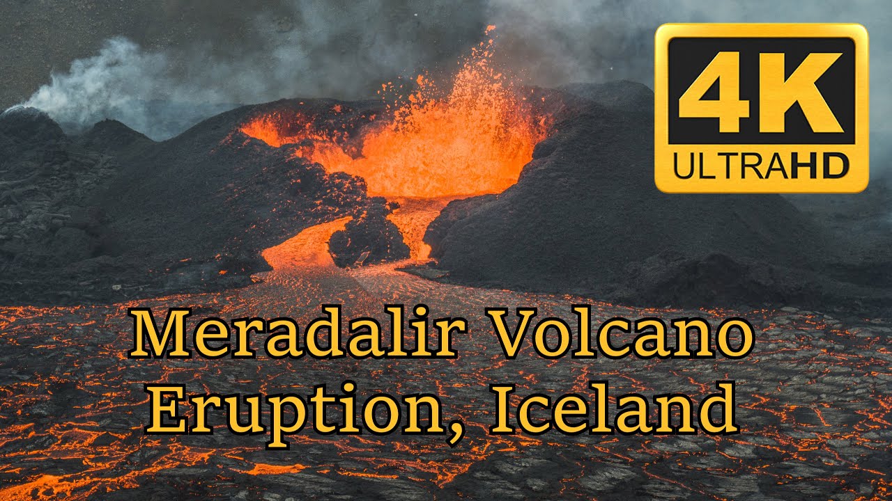 Meradalir Volcano Eruption Iceland