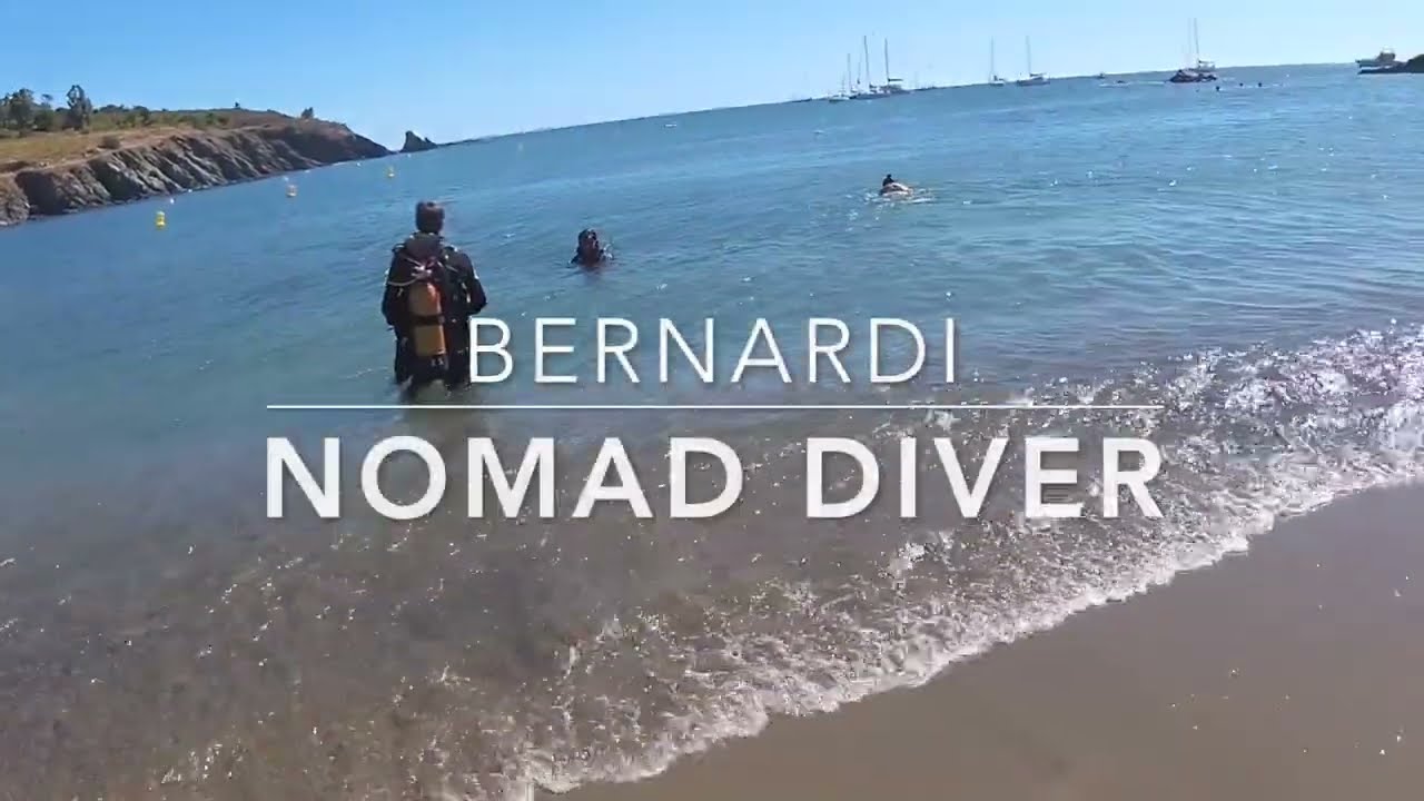 Plongée du bord à PORT VENDRES by Nomad Diver