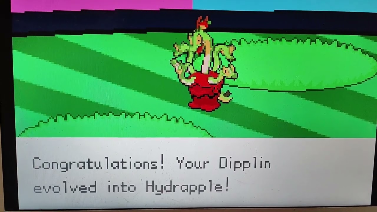 Pokemon Sword and Shield Ultimate Plus: Faith's Dipplin Evolved into Hydrapple!