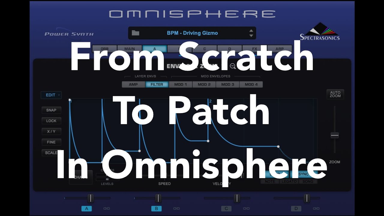 Sound Design - From Scratch To Patch In Omnisphere #1 - 
