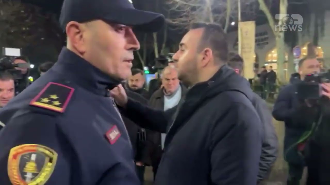 Top News- Rruga e Elbasanit plot me policë, “skenë krimi” pas dhunës në protestë