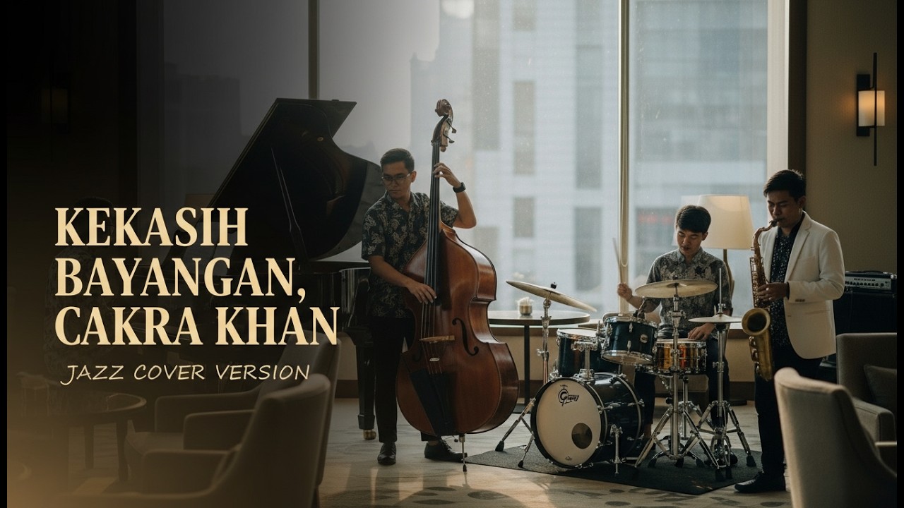 Kekasih Bayangan – Cakra Khan | Smooth Jazz Music Cover, Romantic & Emotional