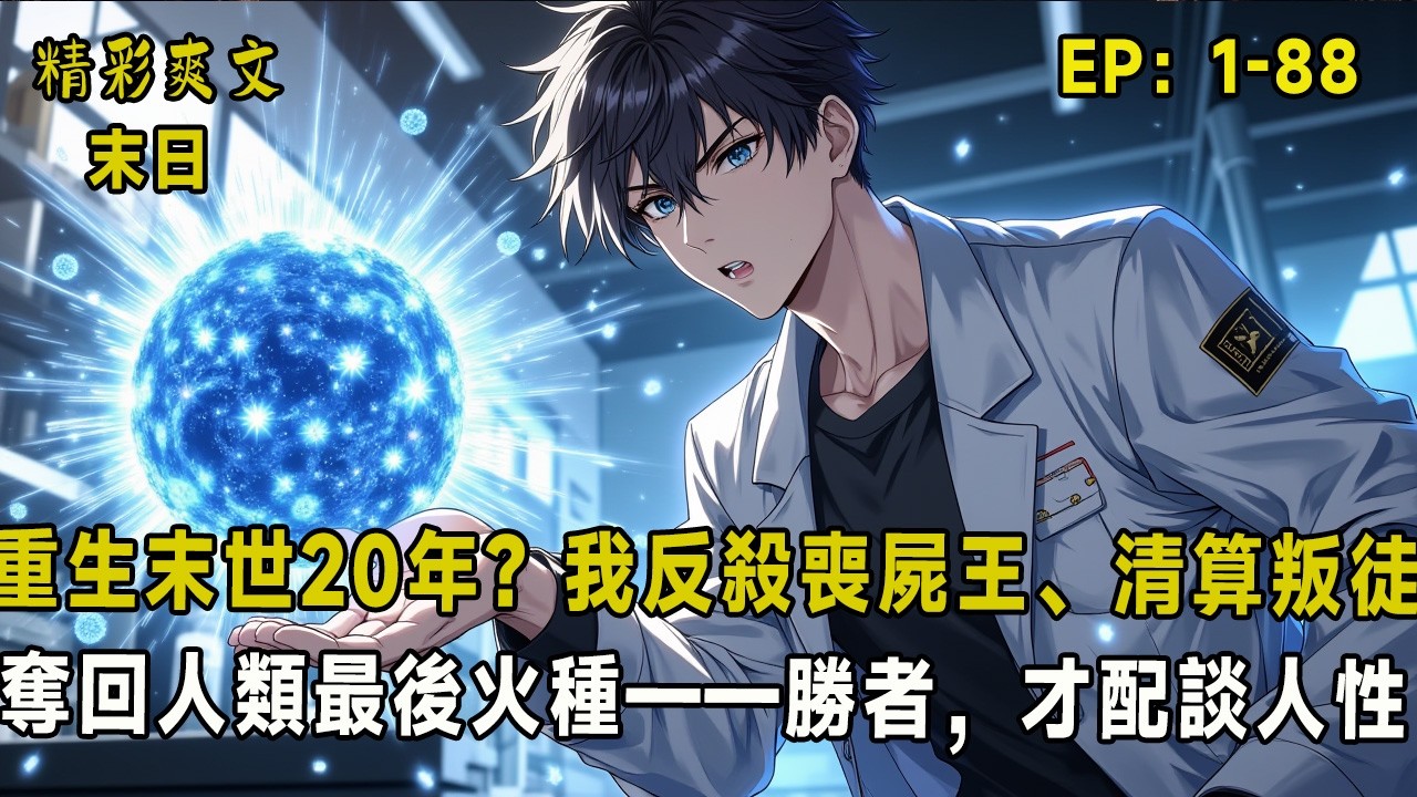 「重生末世20年？我帶隊反殺喪屍王、清算叛徒、奪回人類最後火種——勝者，才配談人性！」2070年，人類文明早已淪為廢墟，肖斬在最後一座避難所崩塌時含恨而死。誰知睜眼竟回到2050年——末日爆發前夜！