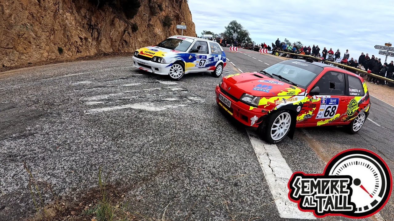 Rally Lloret 2025 / CRASH & MISTAKES & SLIDEWAYS