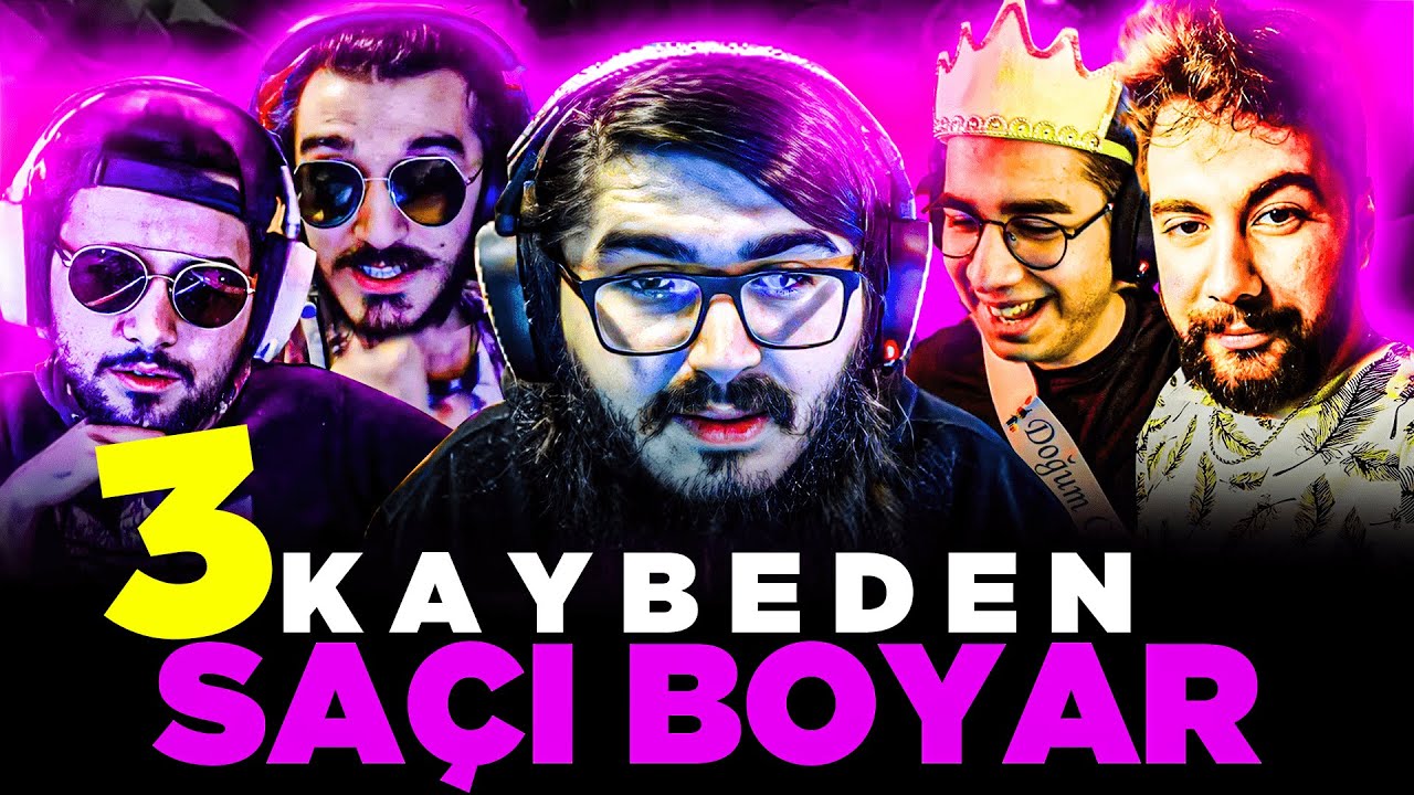 SAÇ BOYATMA CEZALI PUMMEL PARTY #3 | Kendine Müzisyen