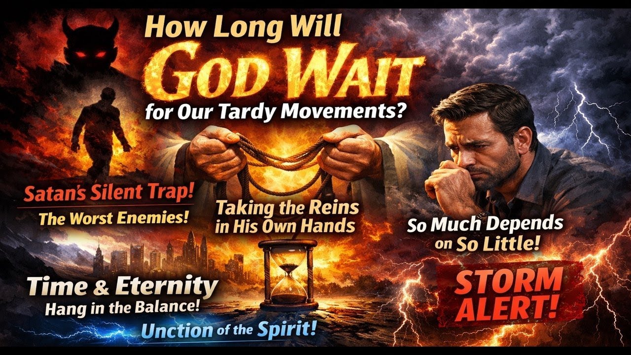 Divine Service|| How Long Will God Wait For Our Tardy Movements? Unction Of His Spirit; Storm Alert!