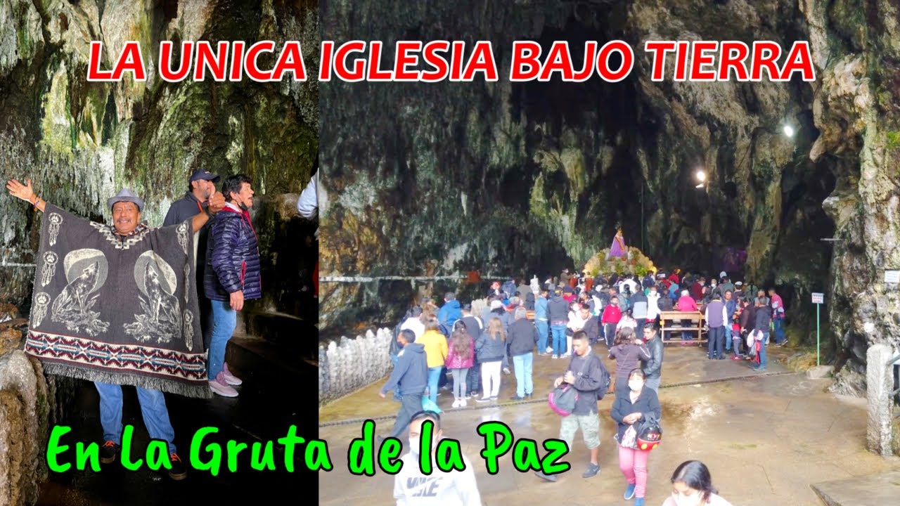 La única Iglesia Bajo Tierra ¡¡ LA GRUTA DE LA PAZ EN EL CARCHI ECUADOR 2022