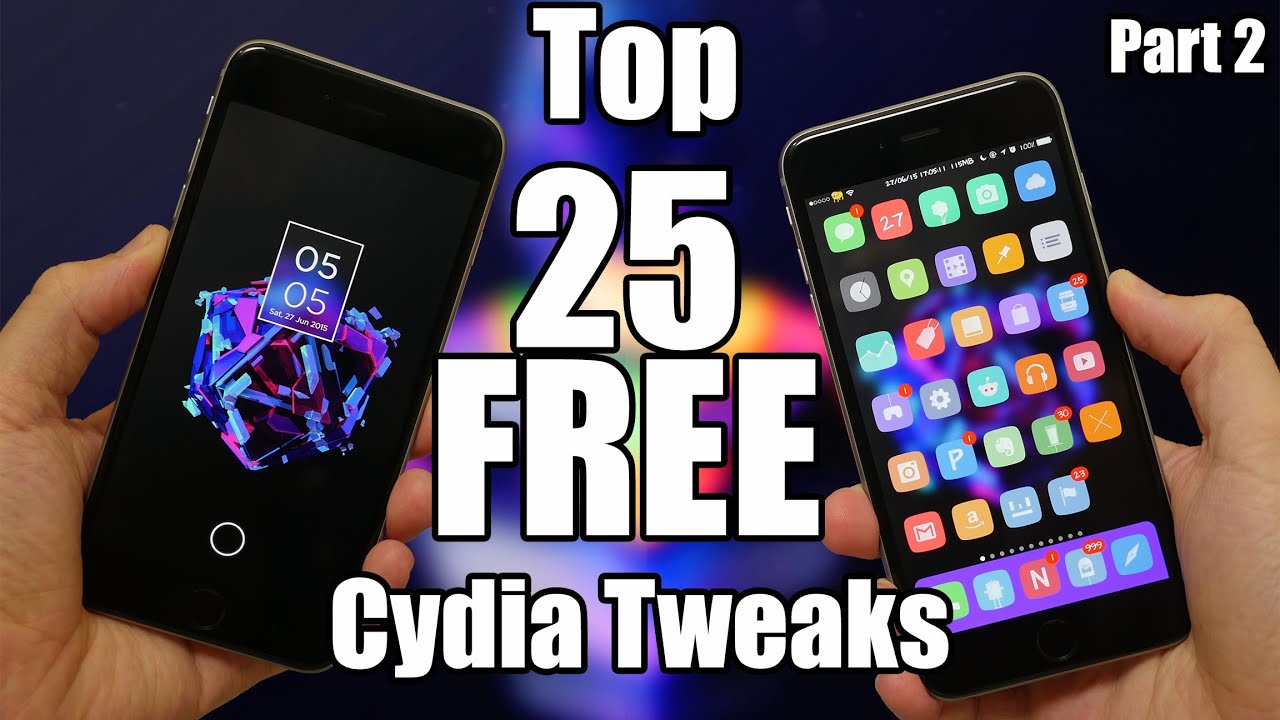 Top 25 Best FREE Cydia Tweaks - iOS 8.4 TaiG Jailbreak Compatible