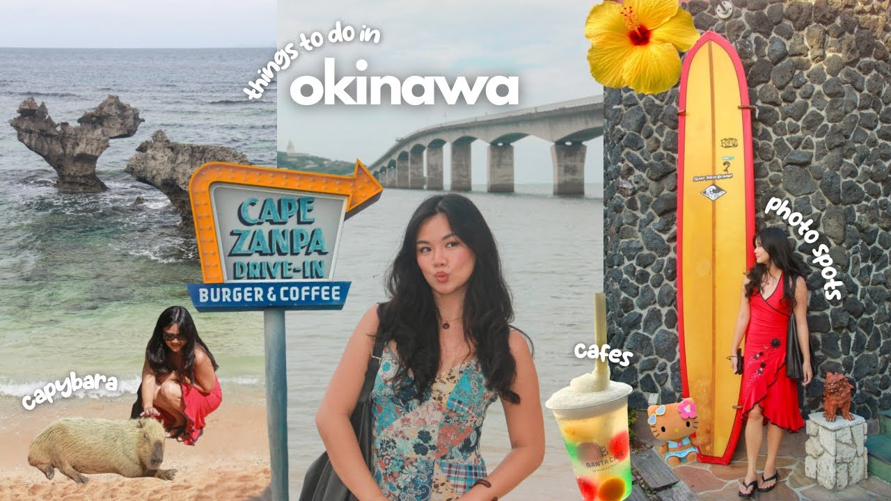 Наша ПЕРВАЯ поездка на Окинаву 🌊🌺☀️ ВИДЕОБЛОГ О ЯПОНИИ (исследования, местная еда, скрытые жемчуж...