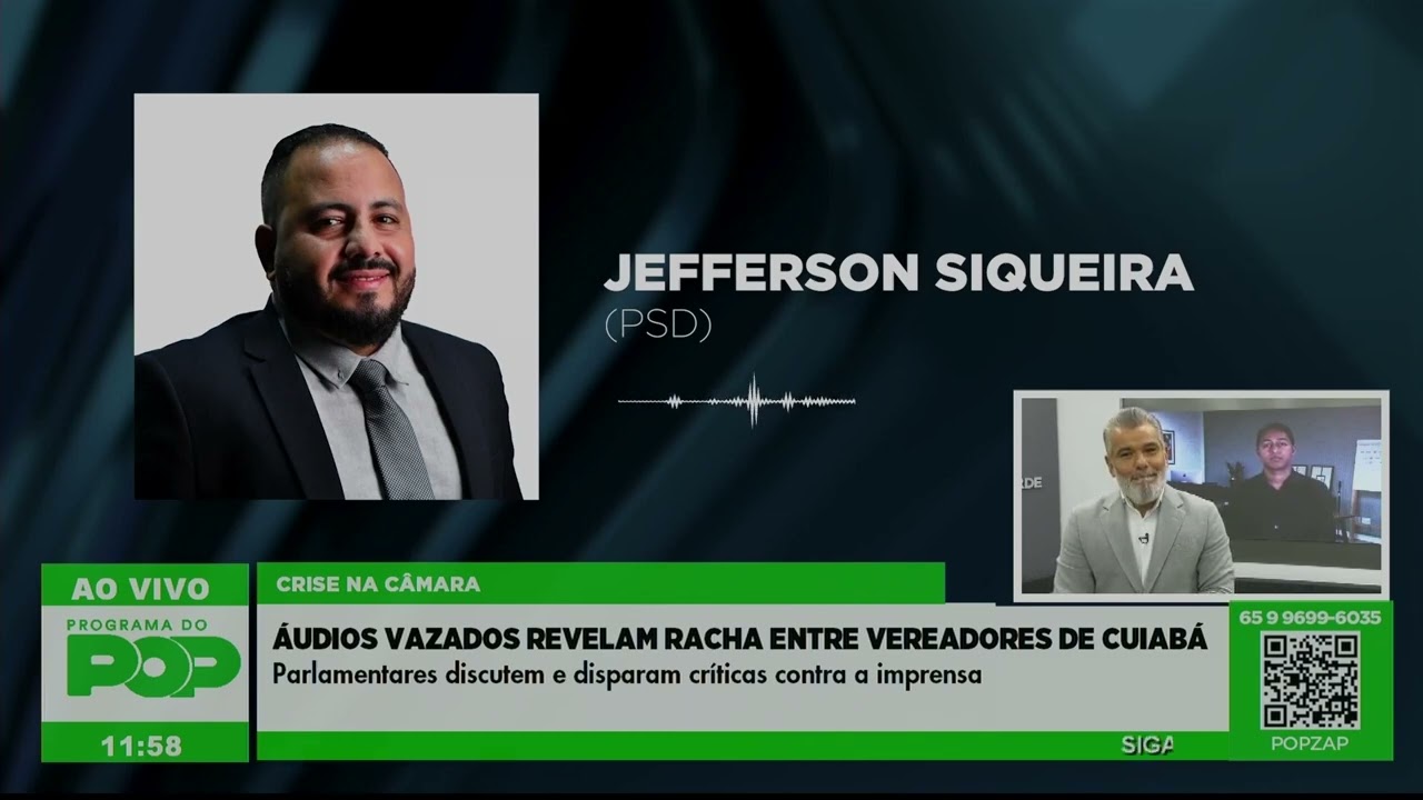 ÁUDIOS VAZADOS REVELAM RACHA ENTRE VEREADORES DE CUIABÁ