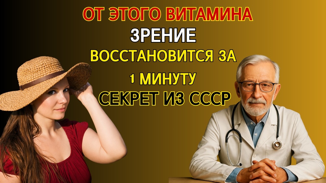 После 50: съешьте это перед сном — и зрение станет чётче уже через 2 недели