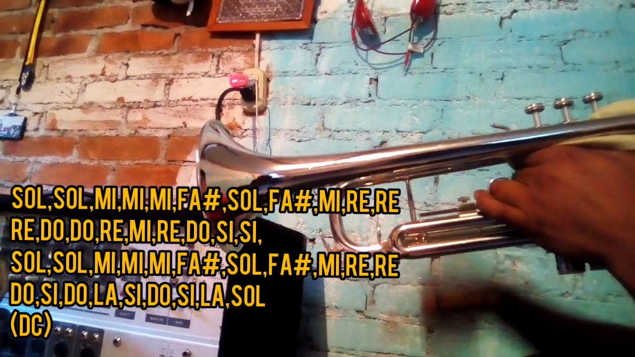Pescador de hombres tutorial trompeta (alabanza religiosa)