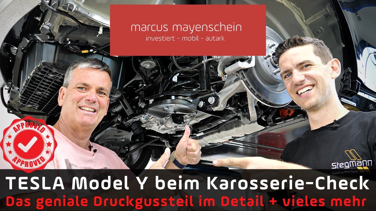 TESLA Model Y beim Karosserie-Check - TESLA hat viel gelernt UND umgesetzt!