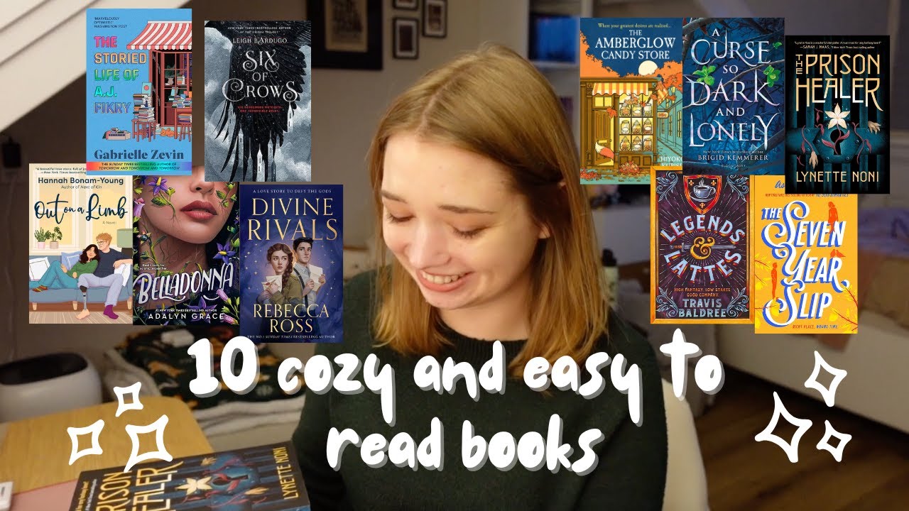 10 Cozy & easy to read books to start the year 📚⭐️