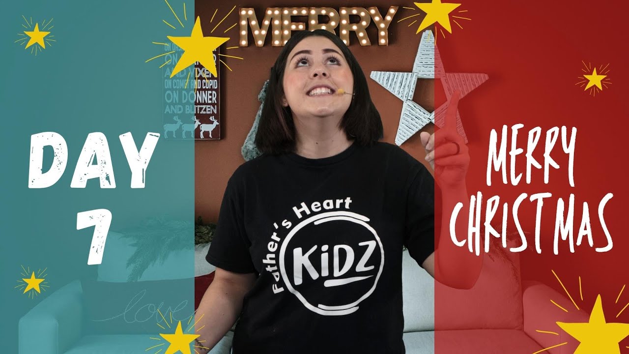 Christmas Countdown - Day 7 | 25 Dec 2021 | Father's Heart Kidz | Online Children's Church