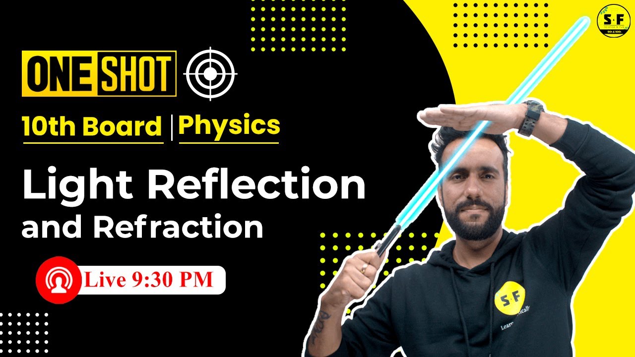 Light Reflection and Refraction Class 10 Science | One Shot | ASHU SIR | Class 10 CBSE LIVE |
