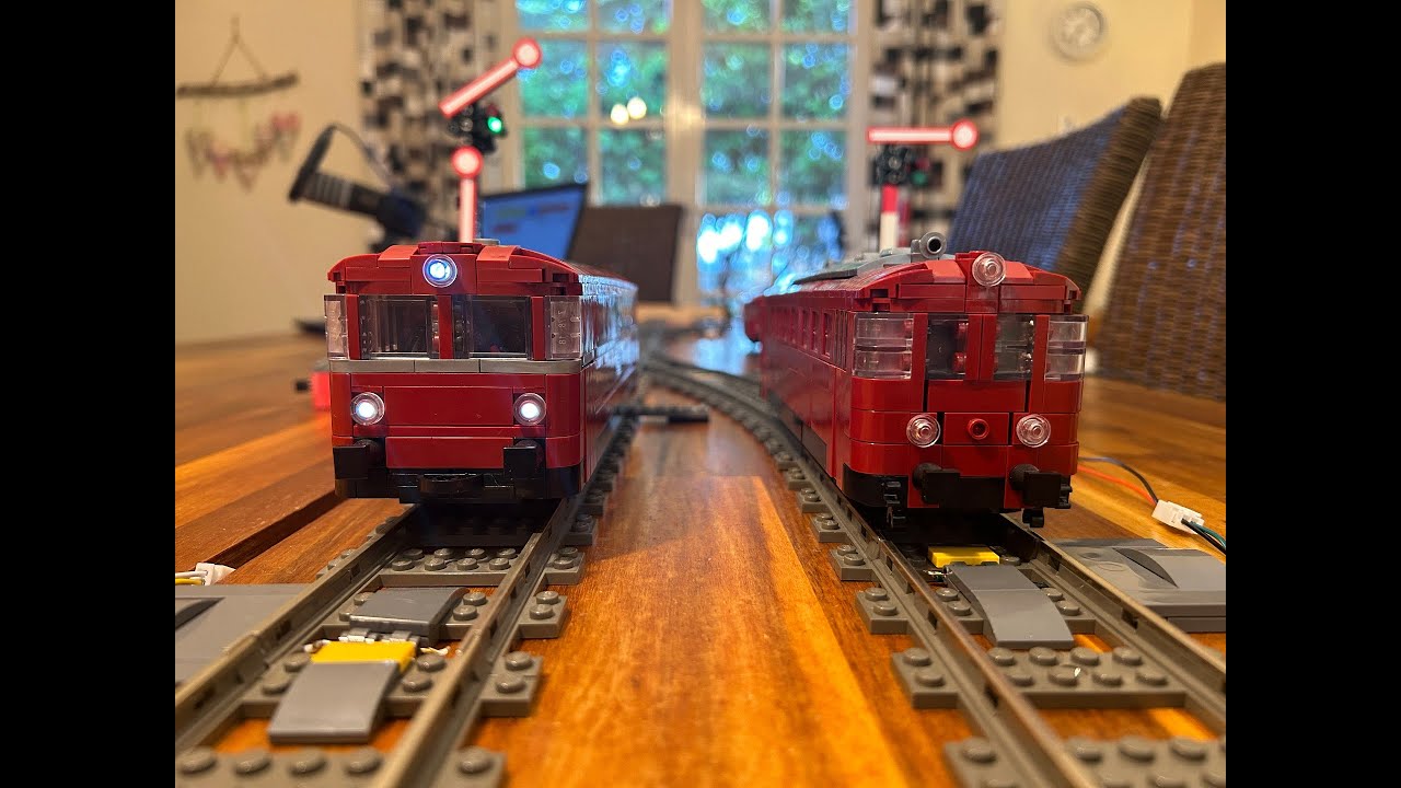 LEGO Train Automation: the railbus VT98