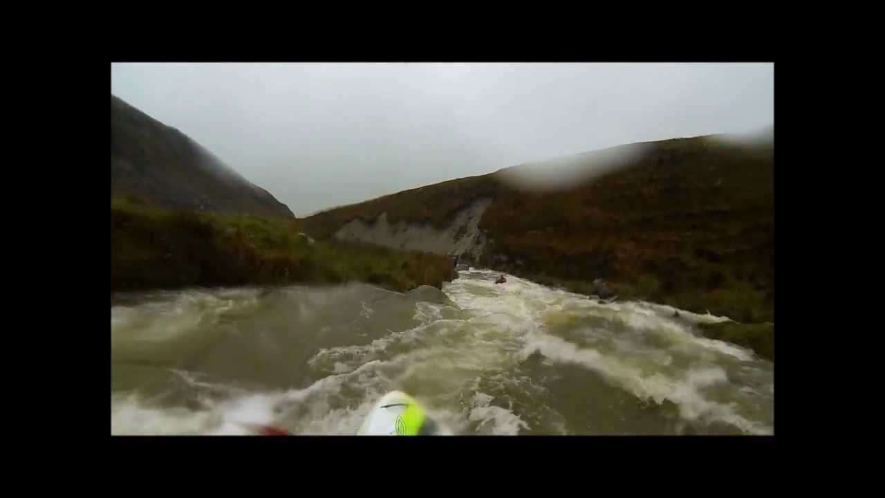 Caher River on a stormy day