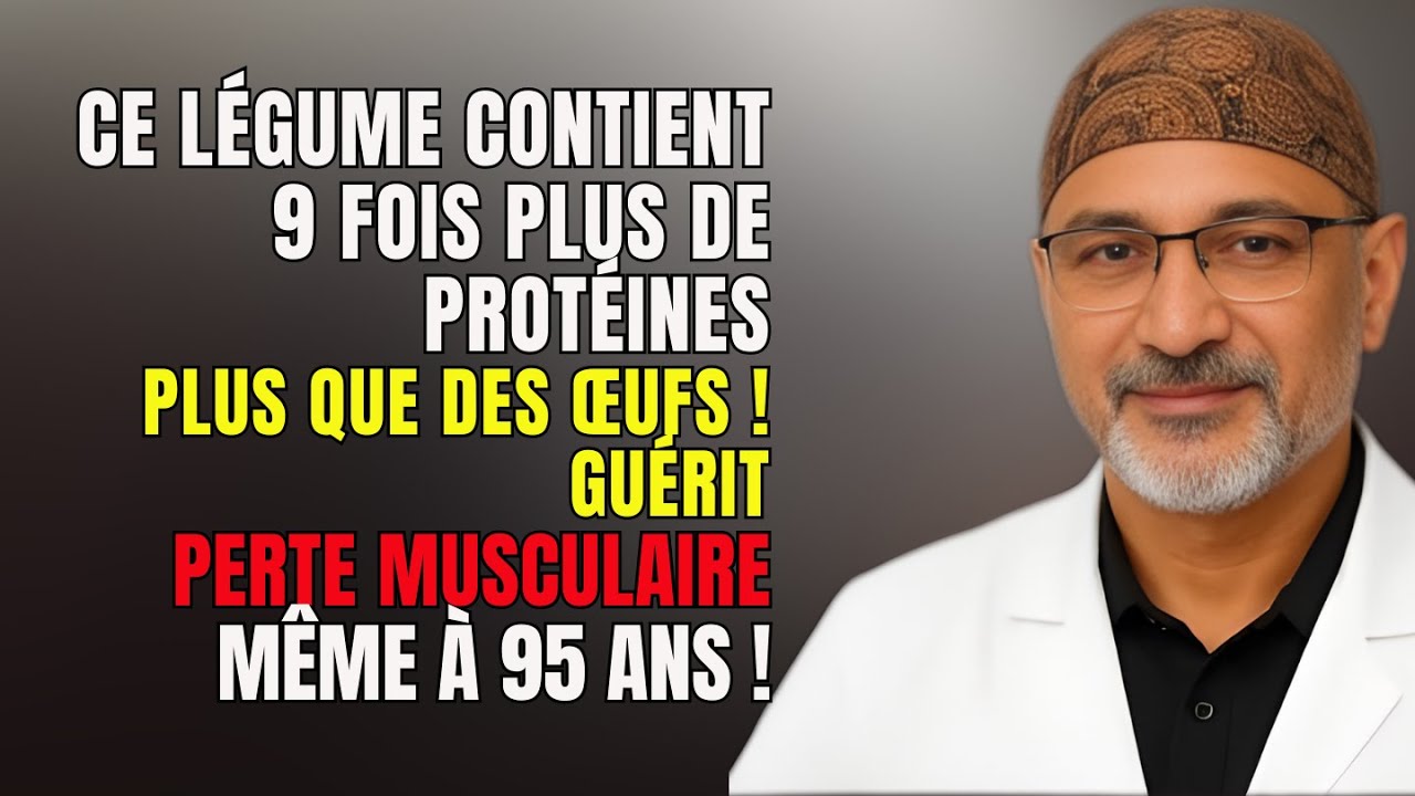 Après 60 Ans: Stoppez la Perte de Muscle Maintenant ! Oubliez les Œufs Ce Légume a Plus de Protéines