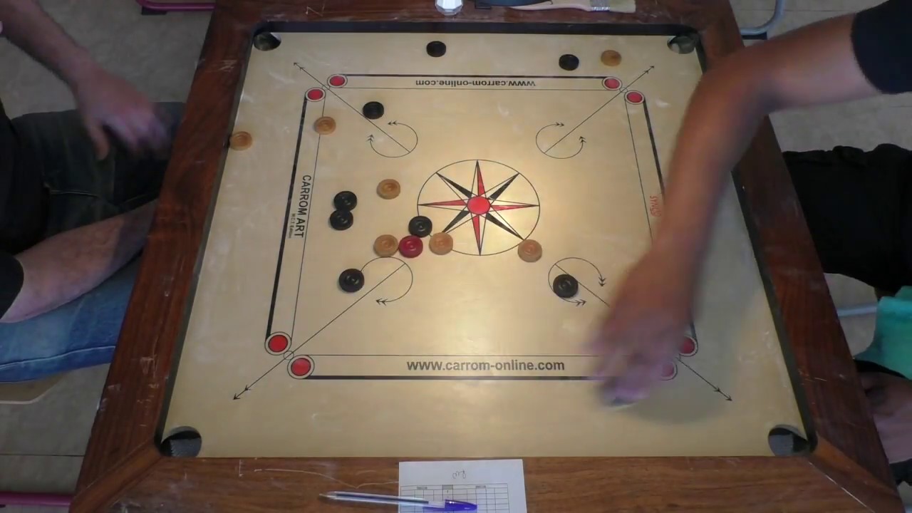 Carrom Masters France 2018 Jérémy Cieply vs Alfred Rajadurai