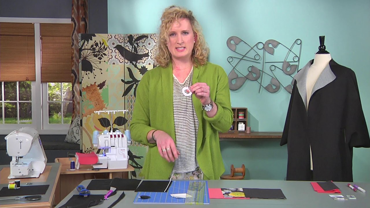 Узнайте, как сшить неопреновую куртку на сайте It’s Sew Easy с Алексом Вудбери (1308-2)