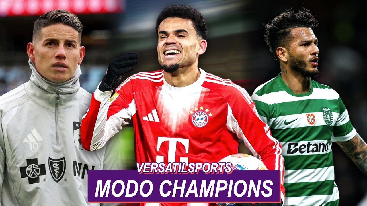 LUIS DIAZ BAYERN MUNICH MODO CHAMPIONS | QUE PASA con JAMES | LUIS SUAREZ IMPARABLE