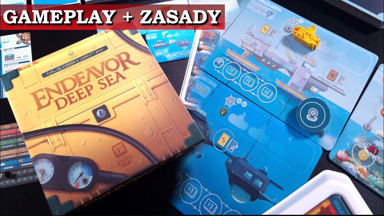 Endeavor: Deep Sea |ROZGRYWKA + ZASADY| GAMEPLAY SOLO