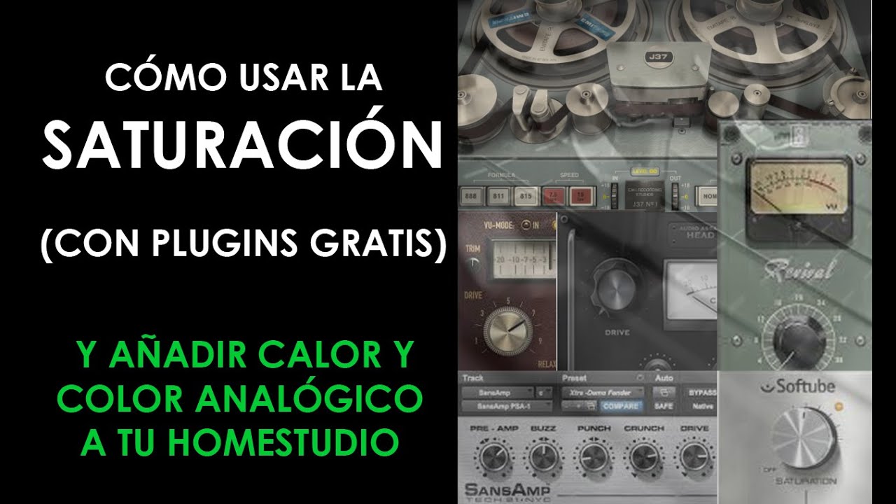 C&oacute;mo Utilizar SATURACI&Oacute;N ANAL&Oacute;GICA (+ Top Plugins Gratis) - ProduceAudio.net