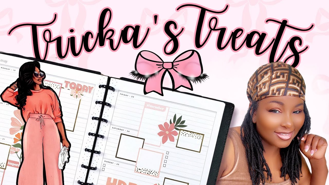TRICKA'S TREATS | DOLLAR TREE BOOK FIND | DOLLAR GENERAL FOUTAIN PENS | SETTING UP FEB IN MY PLANNER
