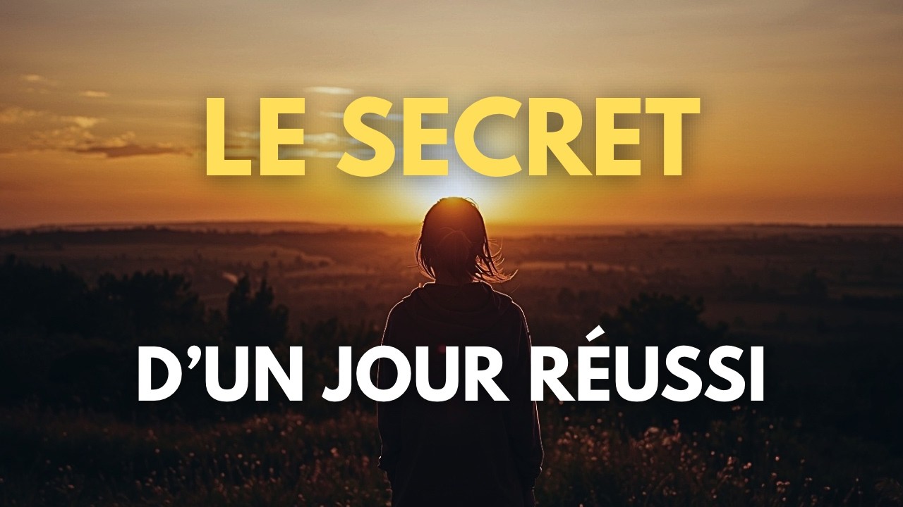 Une prière du matin pour remettre ta journée entre les mains de Dieu - Prière Spirituel du matin