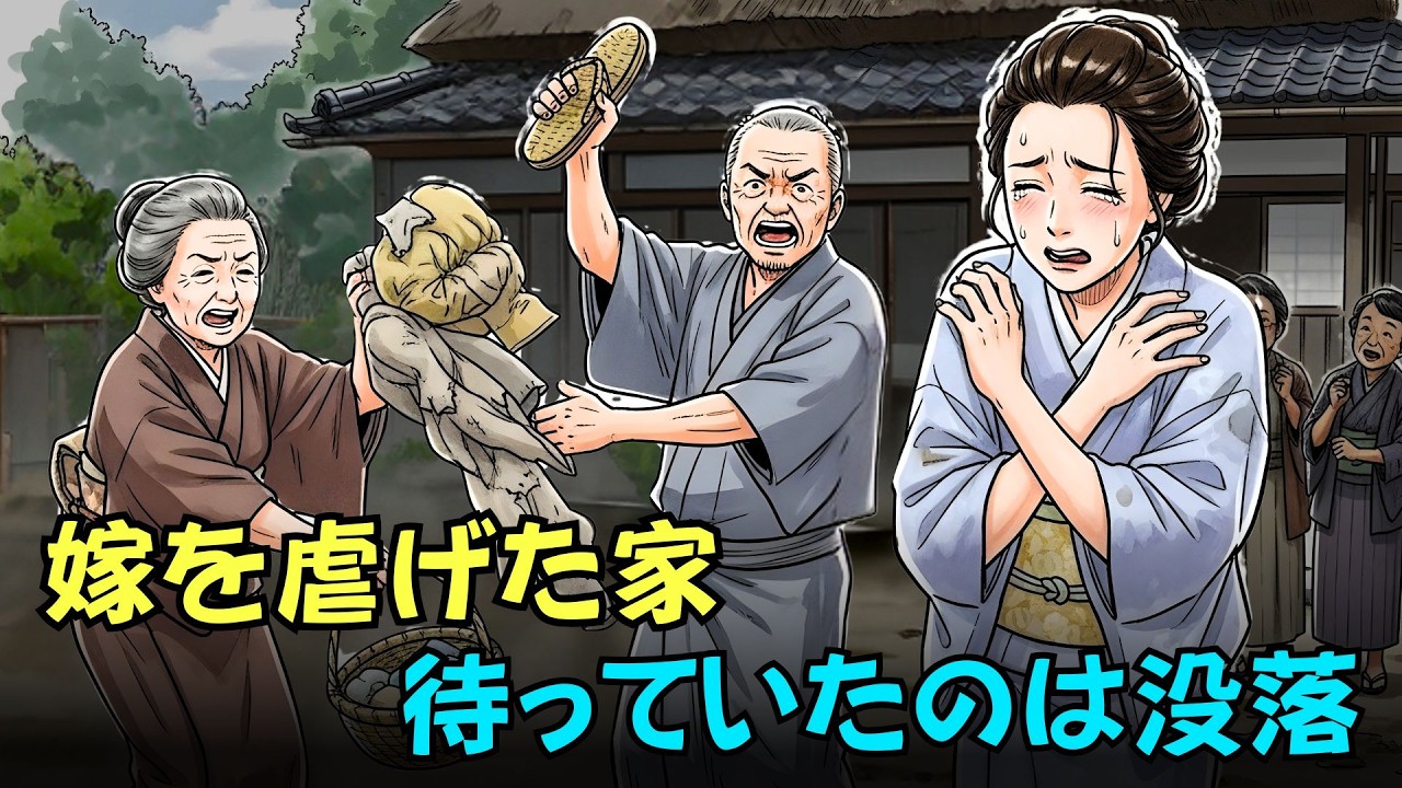 嫁を疎み続けた夫の家――辿り着いた末路は一族の没落だった| 日本昔話 · 家族の因縁