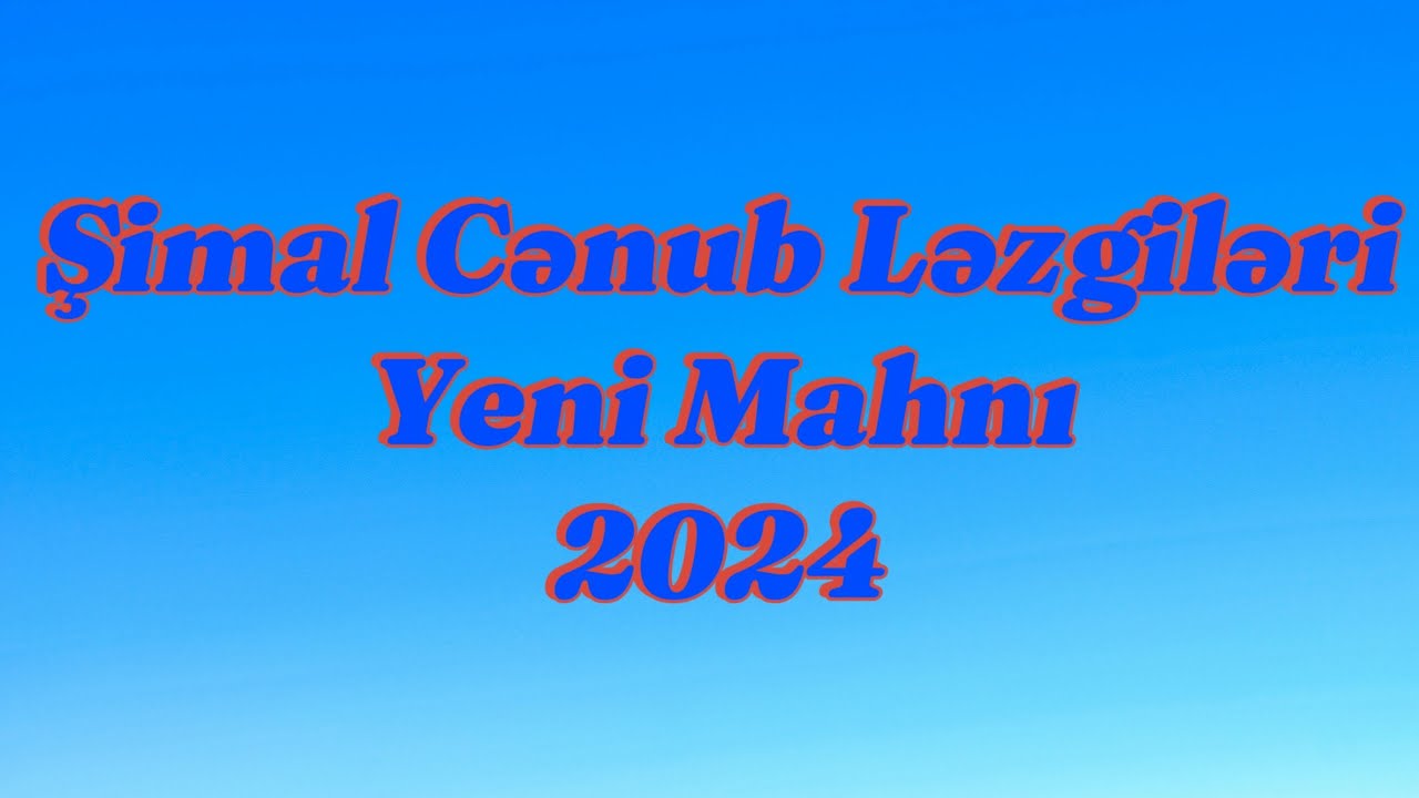Revan Hacağayev - ( Şimal-Cenub Ləzgiləri ) Yeni Mahnı