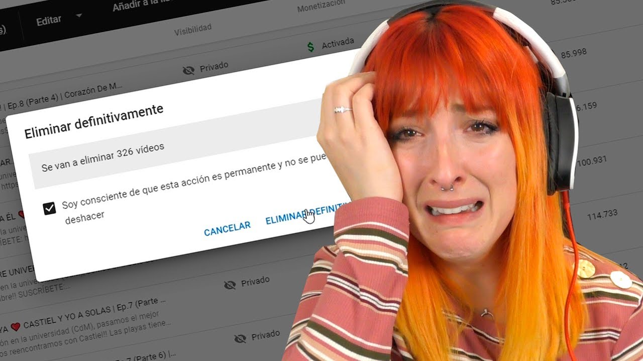 BORRO CIENTOS de vídeos de Mi Canal... ADIÓS CASTIEL ... Nuevas Políticas de Beemoov